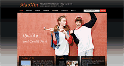 Desktop Screenshot of maoxin.com